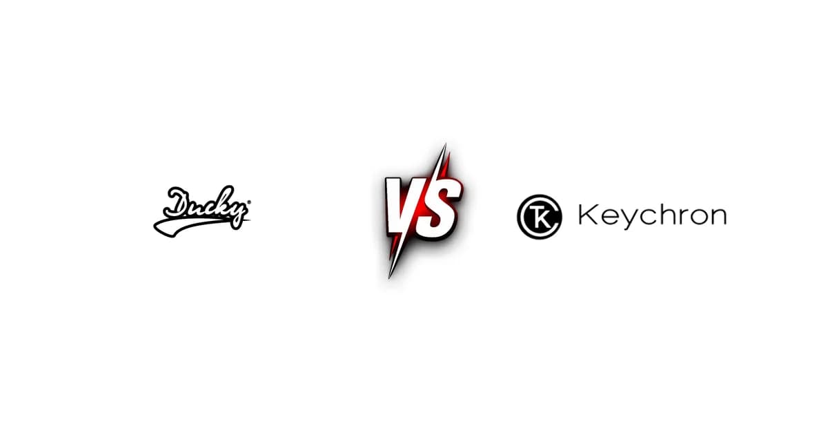 Ducky vs Keychron keyboard comparison