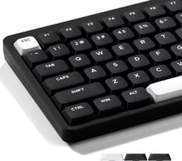 XVX Low Profile Black Keycaps